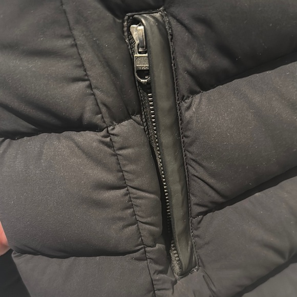 Mackage Women's Black Puffer Jacket with Fur Hood - Picture 7 of 8